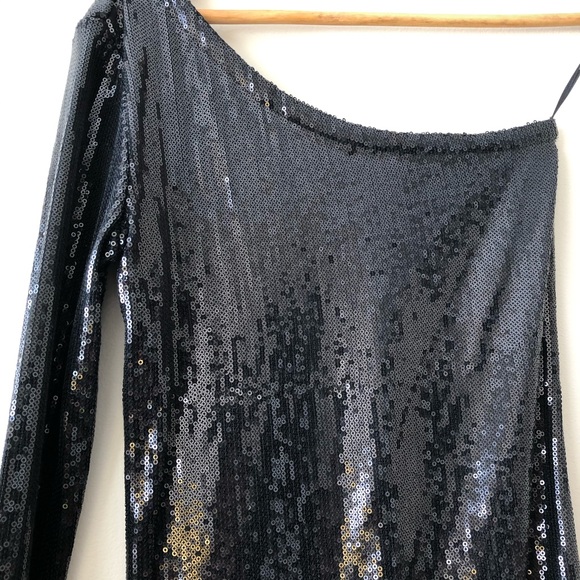 💥🔥STUNNING 🔥💥sequin one-shoulder dress - Picture 5 of 8
